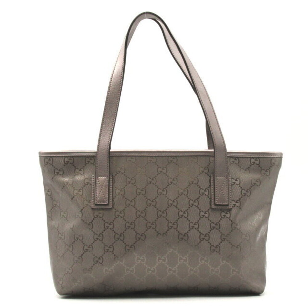 Gucci Gold Bag Canvas Leather Tote
